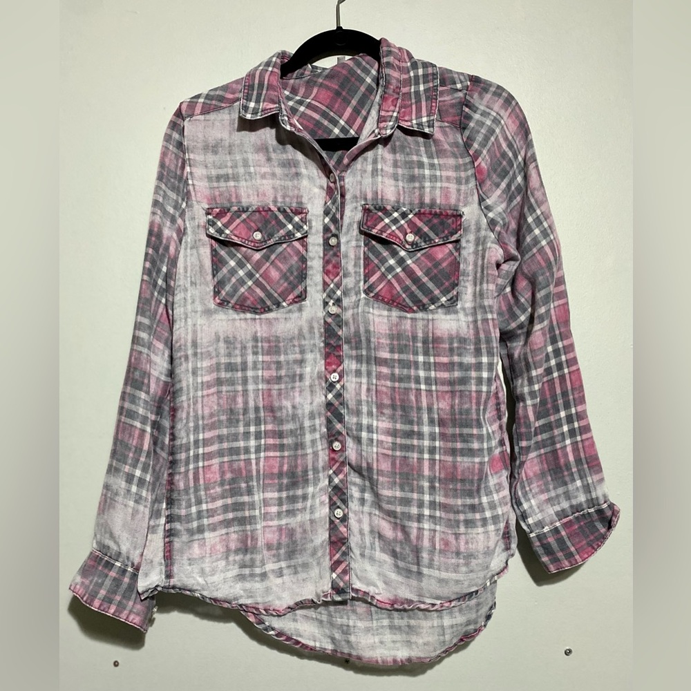Charlotte Russe plaid shirt